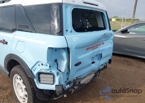 2024 Ford Bronco Sport Heritage из США, поврежденный, VIN 3FMCR9G61RRF29225